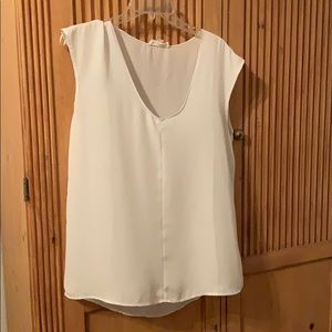 Grayish-white blouse